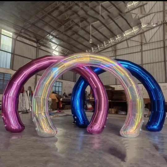 Colorful Mirror Arches for Party Decoration